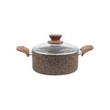 Noblelife 19128 Stonelife Kahve 20 cm Derin Tencere