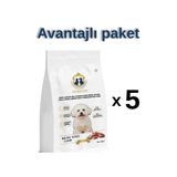 NOBLEST PET KUZU ETLİ MİNİ VE KÜÇÜK IRK YETİŞKİN KISIR KÖPEK KURU MAMASI 5 X 1 KG