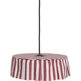 Nobodinoz Maroon Stripes Çocuk Odası Aydınlatma Şapkası - Standart