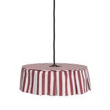 Nobodinoz Maroon Stripes Çocuk Odası Aydınlatma Şapkası