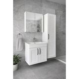 Noce Banyo Dolabı Seti 65 cm Panjur Görünümlü Kapak