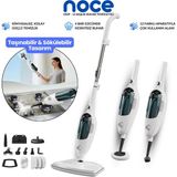 Noce Mop | Buharlı Temizleyici | 12 Farklı Başlık | Sökülebilir Taşınabilir Tasarım