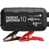NOCO GENIUS10: 10A 6V/12V Akıllı Akü Şarj Cihazı – Otomatik Bakım Cihazı, Aşırı Şarj Koruması ve Sıcaklık Dengelemeli Damlama Şarj Cihazı ve Kükürt Giderici...