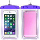 NOCOLOR-08AFE3EB Su Geçirmez Waterproof Telefon Kılıfı Deniz Havuz Altı Için Askı ile Uyumlu - Çok Renkli