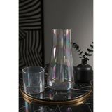 Noctea Borosilikat Cam Başucu Sürahi & Bardak Seti 1 lt (Şeffaf)