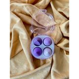 Noctua 4 Adet Ultra Soft Kutulu Makyaj Süngeri - Beauty Blender - Mor