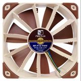 Noctua Nf-F12 Pwm 120Mm 1500-300Rpm, 55Cfm Max, 22.4Db Max Krem-Bordo Kasa Fanı
