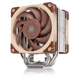 Noctua NH-U12A, 120 mm CPU soğutucu birinci sınıf kalitede sessiz NF-A12x25 PWM yüksek performanslı fan (kahverengi)