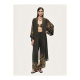 Nocturne Desenli Maxi Kimono