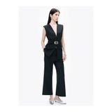 Nocturne Siyah Palazzo Pantolon, 40, N25YN3375, SİYAH, Kadın