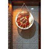 Nod İskender Temalı İpli İpli MDF Ahşap Kapı Duvar Süsü – Restoran, Salon, Mutfak Dekoratif Tablo 30 ... Çok Renkli 30 x 50