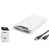 Nodar Hadron HDX1760 HDD Kutu Usb3.0 Plastik Sata 2.5" Transparent (Kdo)