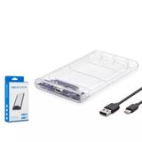NODAR HADRON HDX1766 HDD KUTU TYPE-C3.1 + USB3.0 2.5" TRANSPARENT 300.80.10.0059