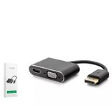 Nodar Hadron HDX7822 Dısplay To HDMI + VGA F Çevirici 4K 1080P 22CM (Kdo)