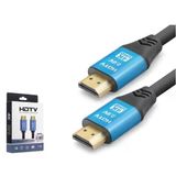 Nodar Nd4050 Hdmı 2.0 Kablo 4K 60 Hz Od 8.0 Mm 1.5 M Siyah Mavi (Kdo)