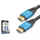 Nodar Nd4050 Hdmi 2.0 Kablo 4K 60 Hz Od 8.0 Mm 1.5 Metre Siyah Mavi