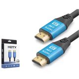Nodar Nd4051 Hdmı 2.0 Kablo 4K 60 Hz Od 8.0 Mm 3 M Siyah Mavi (Kdo)
