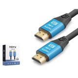 Nodar Nd4052 Hdmı 2.0 Kablo 4K 60 Hz Od 8.0 Mm 5 M Siyah Mavi (Kdo)
