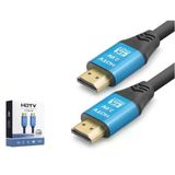 Nodar Nd4052 Hdmı 2.0 Kablo 4k 60 Hz Od 8.0 Mm 5 M Siyah Mavi