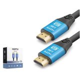 Nodar Nd4055 Hdmı 2.0 Kablo 4K 60 Hz Od 8.0 Mm 20 M Siyah Mavi (Kdo)