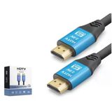Nodar Nd4055 Hdmı 2.0 Kablo 4k 60 Hz Od 8.0 Mm 20 M Siyah Mavi