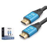 Nodar Nd4056 Hdmi 2.0 Kablo 4K 60 Hz Od 8.0 Mm 25 Metre Siyah Mavi