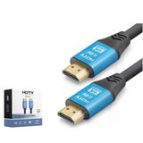 Nodar Nd4057 Hdmı 2.0 Kablo 4k 60 Hz Od 8.0 Mm 30 M Siyah Mavi