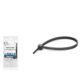NODAR ND4800S Kablo Bağı 2.5 x 120 mm 100'lü Paket - Siyah