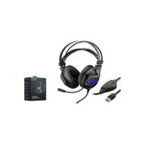 NODAR Nd60 Oyuncu Kulaklığı Usb 7.1 (PS4 UYUMLU) Siyah