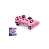 Nodar ND600D Bluetooth Gamepad Oyun Kolu Ps3 Uyumlu Doubleshock Iıı Pembe