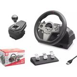 Nodar Nd757 Direksiyon Seti Siyah 270° Ps4-Ps3-Pc-Xbox One-N-Sw-Xbox Series-S P4 Slim P4 Pro Siyah (Kdo)