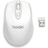 Node Game Kablosuz Beyaz Ofis Mouse 2.4g Optik Lens Teknolojisi 10 Metre Menzil Ergonomik Tasarım Güç Tasarruf Modlu