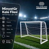 Nodes Minyatür Kale Filesi – Standart - (Sadece File İçerir) - 100*170*70cm - Çift - Beyaz