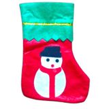 NOEL BABA ÇORABI 23 CM KARDAN ADAM FİGÜRLÜ ÇORAP YILBAŞI SÜSLERİ