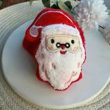 Noel Baba Puf Lastik Toka