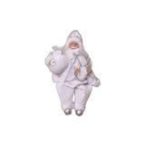 Noel Baba Yılbaşı Süsü (33 cm), Beyaz