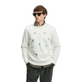 Noel Erkek Sweatshirt Kırık Beyaz