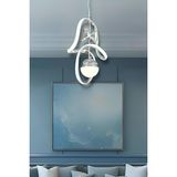 Noel Krom 3 Renk Modern Sarkıt LED Avize