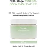 Noemi Doğal Mineral Body Mask Daphne / Çift Etkili & Besleyici Tuz Terapisi / Peeling + Yoğun Nem Bakımı - 330 ml