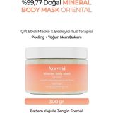 Noemi Doğal Mineral Body Mask Oriental / Çift Etkili & Besleyici Tuz Terapisi / Peeling + Yoğun Nem Bakımı - 330 ml