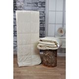 Nofku Çift Kişilik Yün Yorgan 195x215 Cm - 195 x 215 cm - 010 - Beyaz