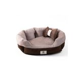 Nohov Elips Deluxe Seri Ultra Soft Yıkanabilir İç Mekan Kedi ve Köpek Yatağı (50*40) Small HEDİYELİ