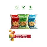 Nohut Cipsi 3'lü Mix - Mevsim Yeşillikleri (50 g) + Paprika (50 g) + Deniz Tuzlu (50 g)