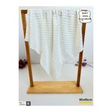 Nohut Kız / Erkek Bebek Battaniyesi Kundağı Çift Katlı %100 Pamuklu Çok Amaçlı Örtü 90x85cm