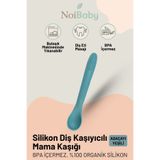 NoiBaby Silikon Diş Kaşıyıcılı Mama Kaşığı - Yeşil