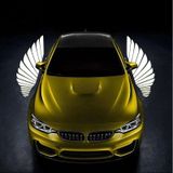 Noiser Universal Oto Araç Ayna Altı Angel LED Otomobil Gündüz Farı Araba Melek Kanat LED Beyaz