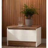 Noiss Home Decor Asel Komodin Çekmeceli Yatak Yanı Başucu Sehpası - 51*150*104 - Beyaz