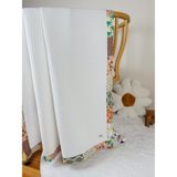 Noisy Tekstil 4 Katlı Çift Taraflı Müslin Bebek Battaniyesi / Örtü | Mavi – Karamel | %100 Pamuk | 110X110 cm - 110 x 110 cm