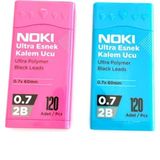 Noki 0.7 mm 2B Ultra Esnek Kalem Ucu 120 Adet Mavi ve Pembe Renk Seçenekleriyle