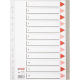 Noki 1-12 Rakamlı Plastik A4 Seperatör
